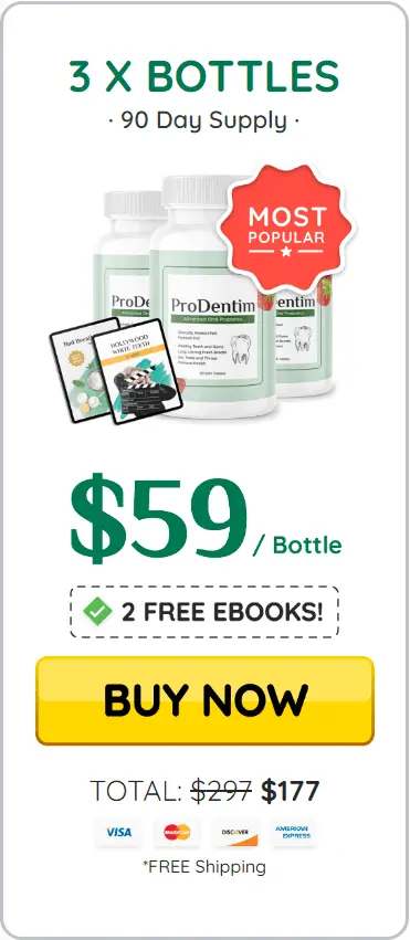 prodentim price 3 bottle